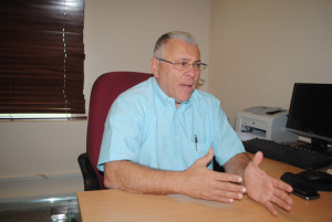 Sigfredo Serulle, director del Departamento de Transportación y Limpieza de la Alcaldía de Santiago