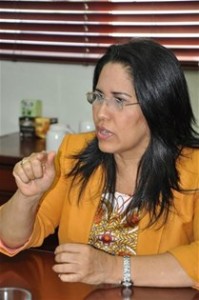 La ministra de Trabajo, Maritza Hernández. Foto de archivo. Fuente externa.