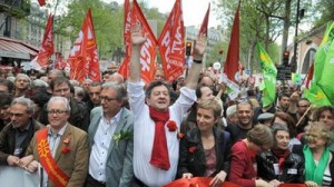 Marcha en contra de la austeridad y por una Asamblea Constituyente. Francia. (Foto: APF)