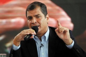 Rafael Correa: Analizaremos muy responsablemente el caso Snowden. (Foto: Archivo)