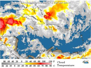 Imagen de Satélite - Cortesía de NOAA/ National Weather Service