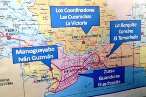 Coe. Mapa de las evacuaciones de personas realizada por el organismo. - 