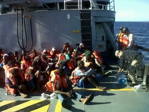 Haitianos detenidos en la República Dominicana