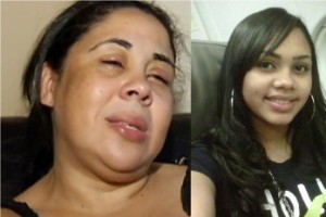 Fernanda Rivera madre de la joven madre dominicana Katherine Germán