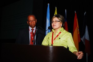 Fanny Grullon, presidenta de la Sociedad de Gastroenterología