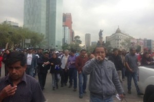 Maestros mexicanos toman nuevamente las calles. (Foto: Milenio)