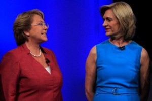 Las candidatas se disputarán la presidencia en la segunda vuelta del 15 de diciembre (Foto: Archivo)