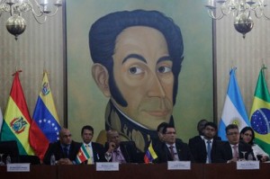 Misión de la Unasur se encuentra en Venezuela acompañando el diálogo de paz .