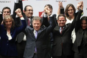 Juan Manuel Santos celebró la victoria de la Coalición de Unidad Nacional (Foto: Archivo)