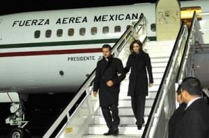 Enrique Peña Nieto llegó en horas de la noche de este domingo a Quito (Foto: Archivo)