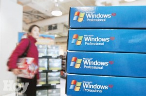 Cajas del Windows XP.