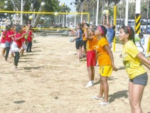 En el malecón se concentran varias actividades deportivas.