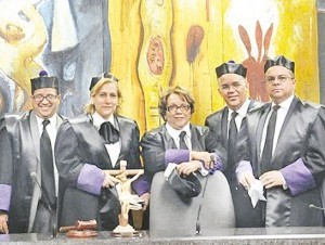 Miriam Germán Brito preside la Segunda Sala de la Suprema Corte. 