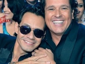 Marc Anthony y Carlos Vives.