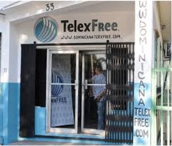 Una de las oficinas de Telexfree en el país.