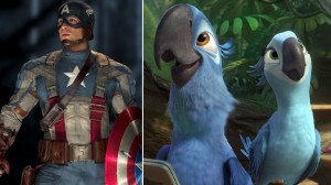 "Capitán América y el soldado de invierno" y "Río 2"