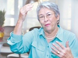 Altagracia Guzmán Marcelino, directora del Senasa.