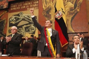 El presidente Rafael Correa rendirá su informe anual en la Asamblea Nacional Legislativa.