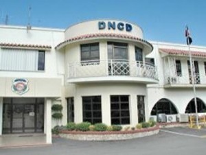 Sede de la Dirección Nacional de Control de Drogas (DNCD), en Santo Domingo. 