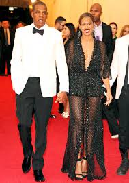Jay Z y Beyonce en la gala. 