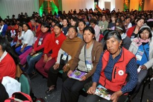 Cumbre de Mujeres donde participan mas de 20 delegaciones que componen el G 77+Chin