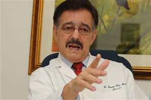 Salud. Ernesto Díaz Álvarez, director del Instituto Dominicano de Cardiología.