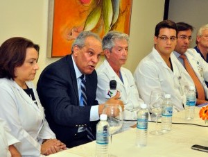 Rafael Sánchez, presidente del Consejo de Administración del Homs, informó que recibió la cooperación de la Fundación Heart to Heart .