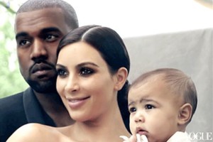 Kim, Kanye y Nori ¡Por fin se casaron!