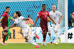 Jermaine Jones marcó el gol 2.300 de los mundiales.