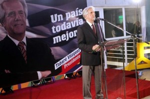 Expresidente Tabaré Vázquez será el candidato del gobernante Frente Amplio.