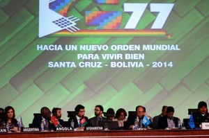 Bolivia invitó a Moscú a formar parte del reconocido Grupo de los 77 más China