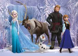 Personajes que participan en la película animada “Frozen”