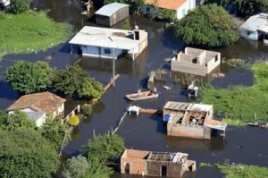 Las fuertes lluvias no han cesado en Paraguay.