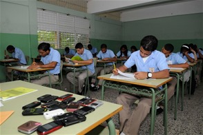 Materias. Las pruebas se inician hoy con lengua española, mañana matemática, el jueves ciencias sociales y el viernes naturales.