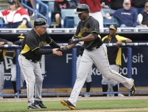 El dominicano Gregory Polanco se ha dejado sentir en poco tiempo con Pittsburgh. (AP )