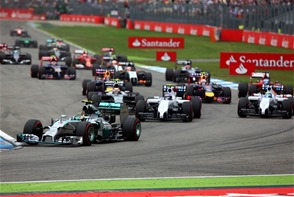 GP Alemania. Nico Rosberg jamás había subido al podio en casa, su victoria fue inapelable ante de miles de espectadores que asistieron pese a la incertidumbre meteorológica.