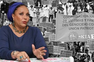 Piedad Córdoba, exsenadora colombiana y defensora de los Derechos Humanos denunció la persecución contra el movimiento Marcha Patriótica.