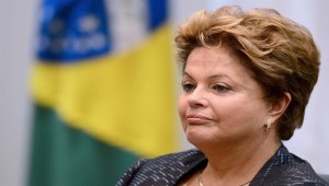 La presidenta busca la reelección en Brasil.