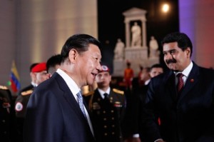 Nicolás Maduro recibió a su homólogo chino, Xi Jinping, el pasado domingo.