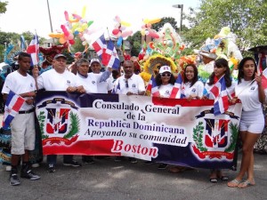 Comparsa del Consulado Dominicano en Boston