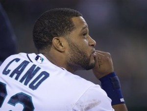 Robinson Canó de los Marineros de Seattle.