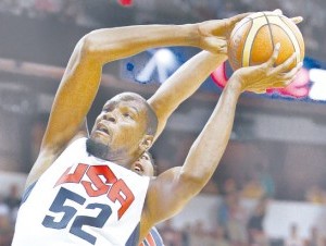 Durant fue el MVP de la NBA en 2013-14.