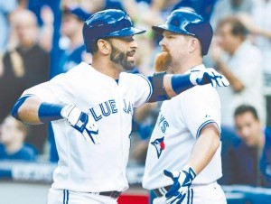 José Bautista tiene 79 carreras remolcadas en la temporada con Toronto. 