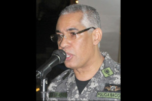 Comandante Policial Nordeste general Neivis Luís Pérez Sánchez