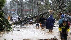 El paso de Hagupit ha provocado inundaciones y numerosos daños en las infraestructuras. | Foto: EFE