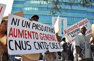 Marcha Protesta Movimientos Sindicales