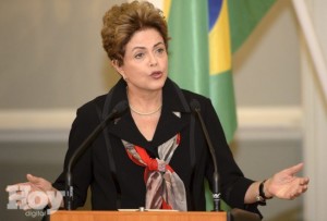 La presidenta de Brasil, Dilma Rousseff. AFP PHOTO / Lehtikuva / FINLANDIA . Archivo