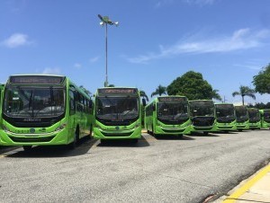 Con estos 98 autobuses suman 430 la flotilla de la Omsa. (Juan Almánzar) - See more at: http://www.elcaribe.com.do/2016/05/23/gobierno-pondra-circulacion-manana-98-guaguas-omsa#sthash.PJjUsyII.dpuf