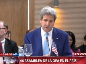 John Kerry en la asamblea de la OEA en el país. (Redacción CDN ) - See more at: http://www.elcaribe.com.do/2016/06/14/john-kerry-aboga-por-referendo-revocatorio-venezuela#sthash.znUAzoqe.dpuf