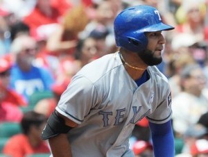 Nomar Mazara pegó su jonrón 11 del año. (AP )